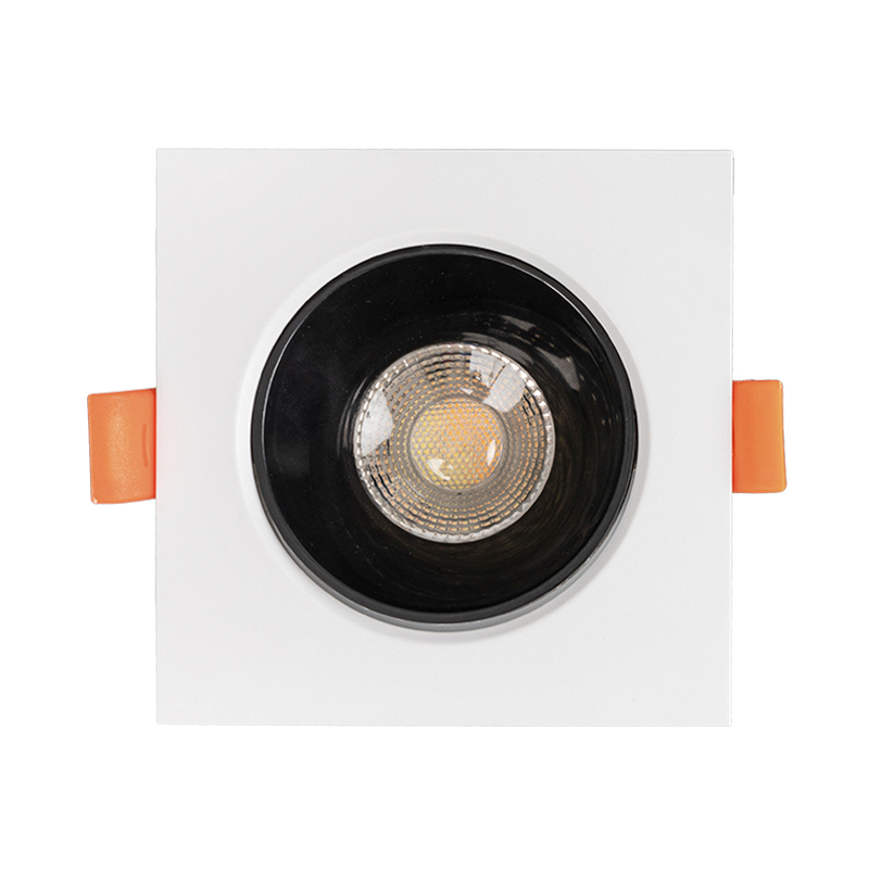 5W 7W 80LM Luz Empotrada de LED Antideslumbrante Cuadrada 