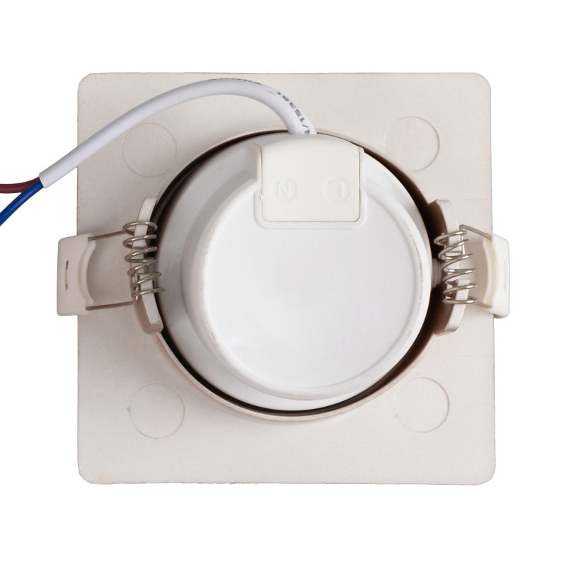 Luz Empotrada Difusor con Interruptor de Dial de Ángulo Ajustable